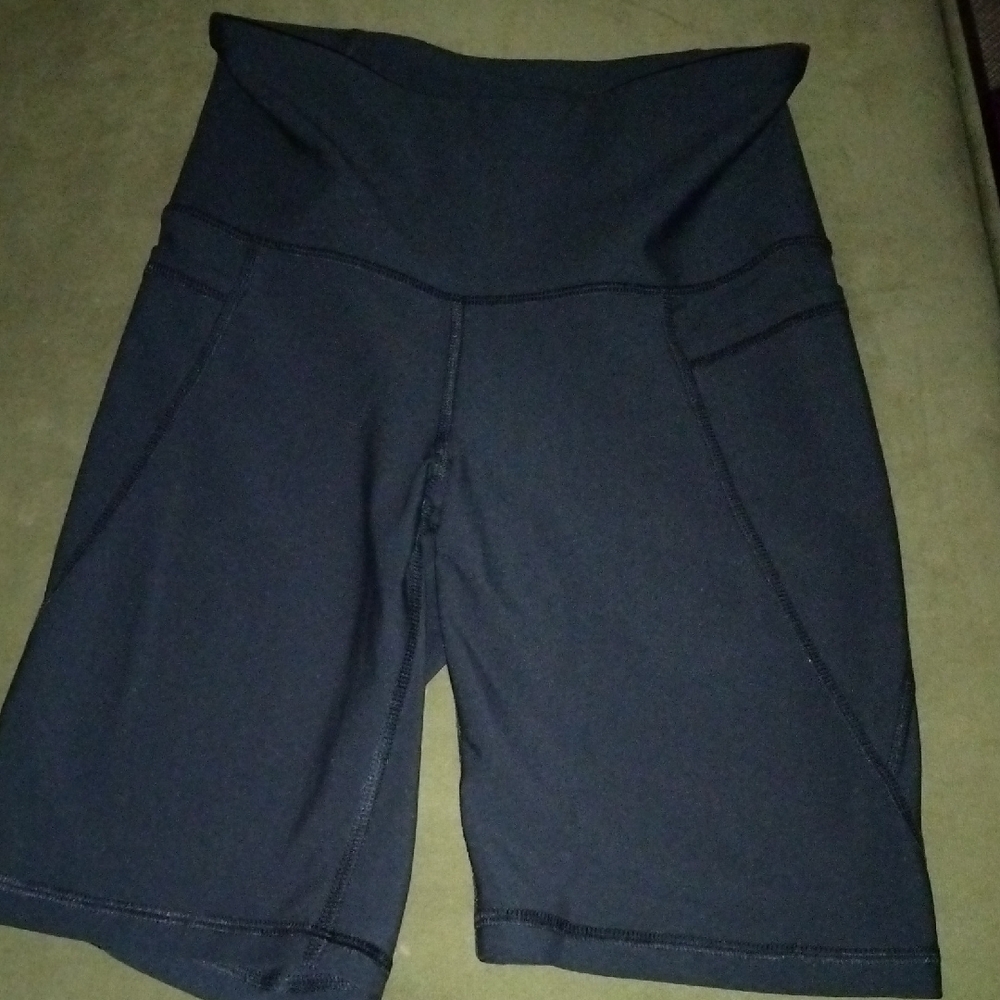Old Navy Black High-Waist Bike Shorts